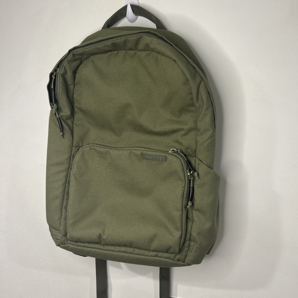 Brevité The Jumper 18L Backpack Olive Green Laptop Bag no divider